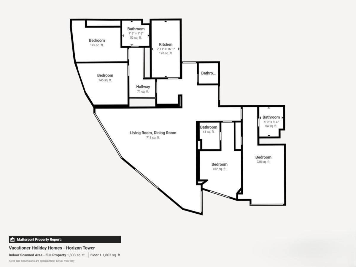 Horizon Tower - Elegant Four Bed In Marina Apartment